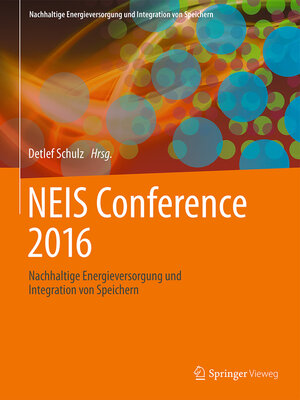 cover image of NEIS Conference 2016